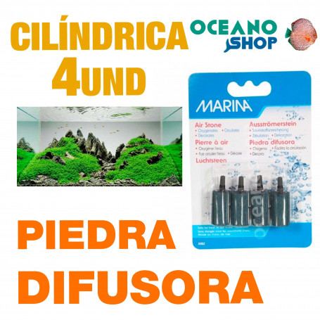 PIEDRA DIFUSORA para COMPRESOR Aire Oxigenador Acuario difusor co2