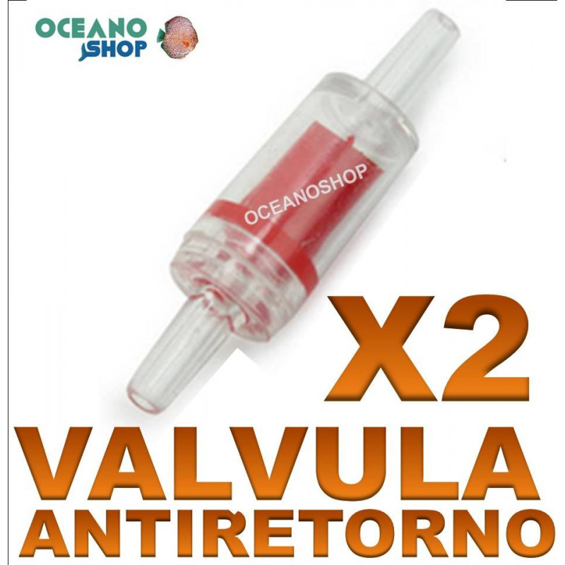 VALVULA ANTIRETORNO AGUA de ACUARIO Tubo Aire y CO2 Oxigenador bomba  compresor