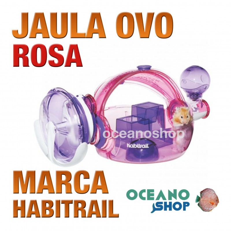 Habitrail ovo hotsell home pink edition