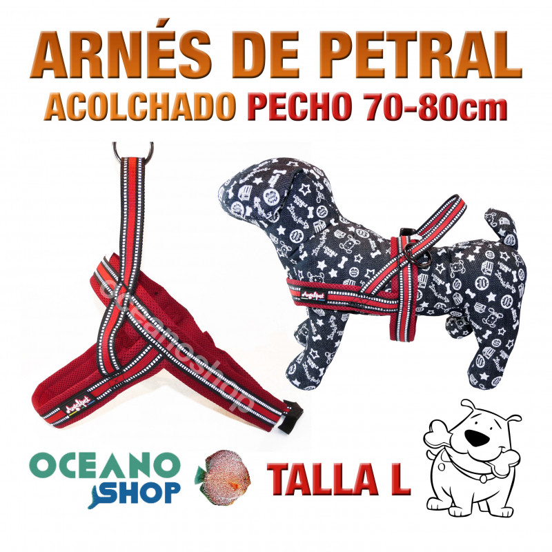 Arnes Reforzado Perro Talla L