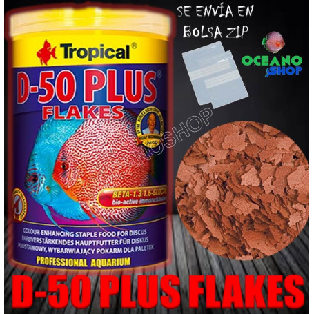 tropical d50 flakes