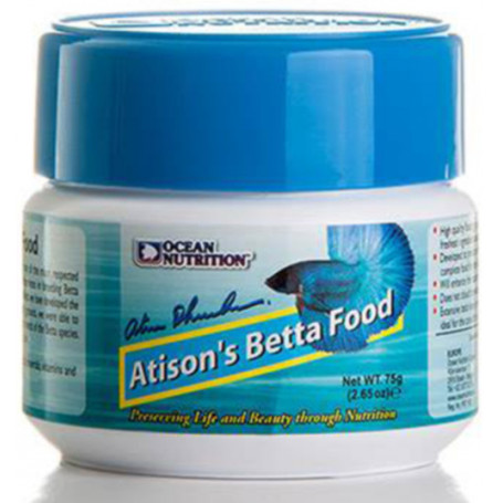 OCEAN NUTRITION Atison's Betta Food 75 gr nourriture en granulés